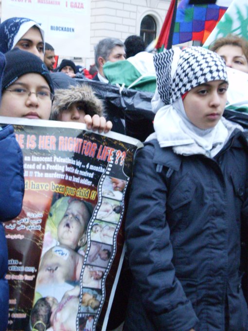 Demo Palestina di Göteborg, Sweden